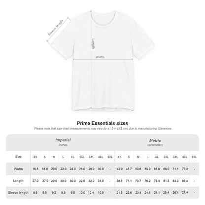 T-Shirt — Colorful Tiny Camper Graphic (Travel Van Chest Print)