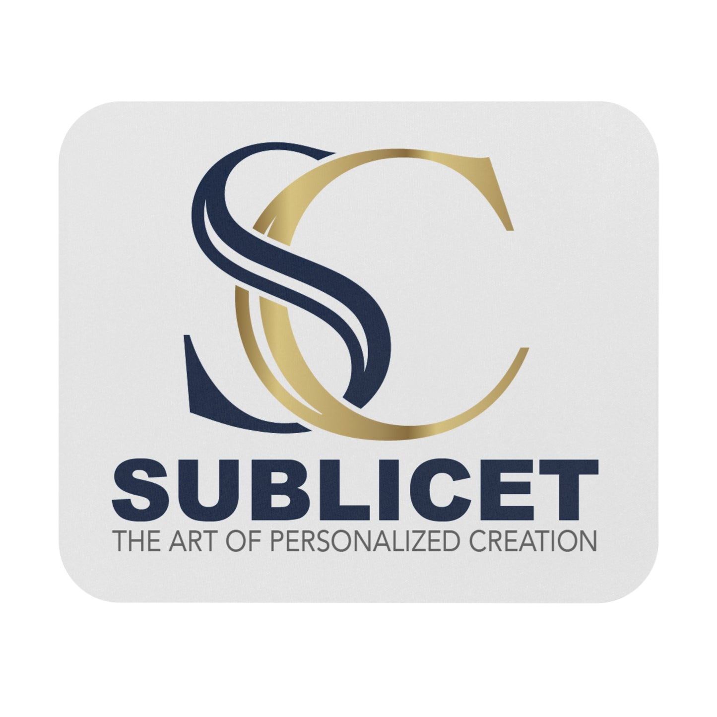 Mouse Pad — Subliscet Logo Personalized Office Desk Mat