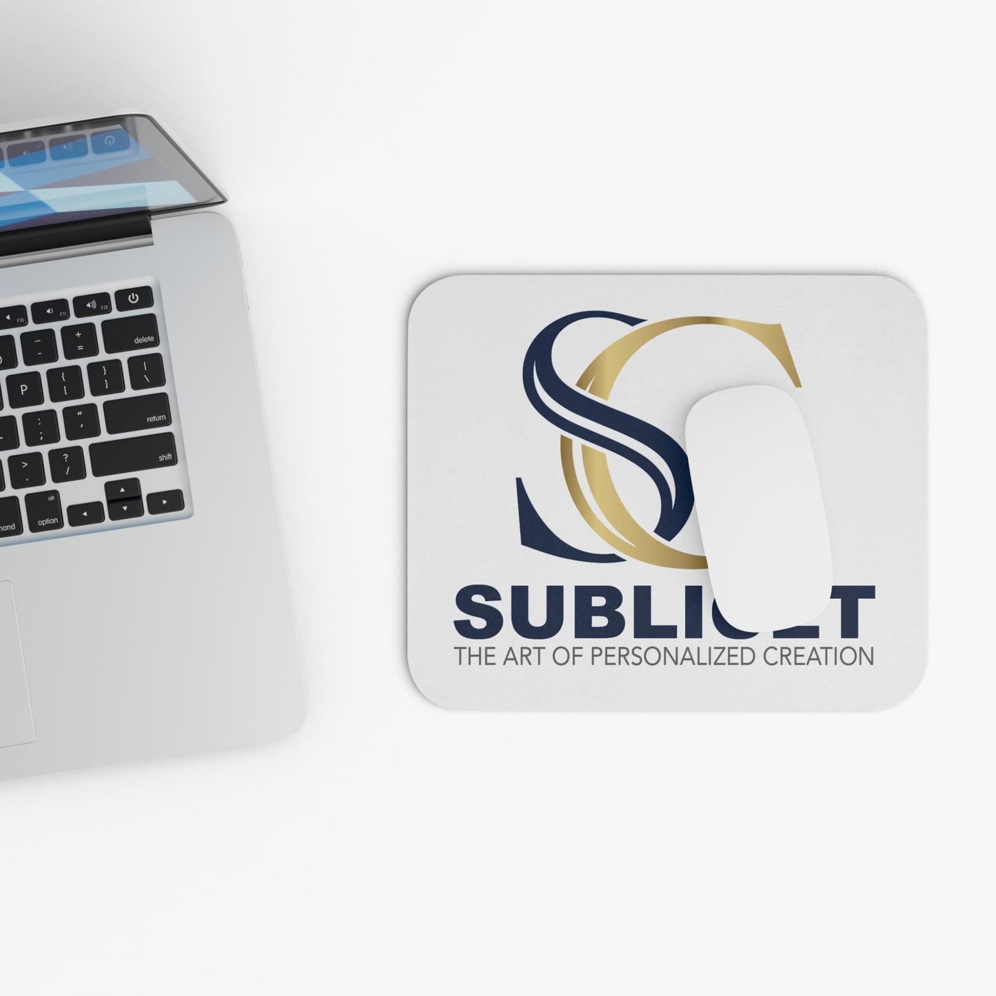 Mouse Pad — Subliscet Logo Personalized Office Desk Mat