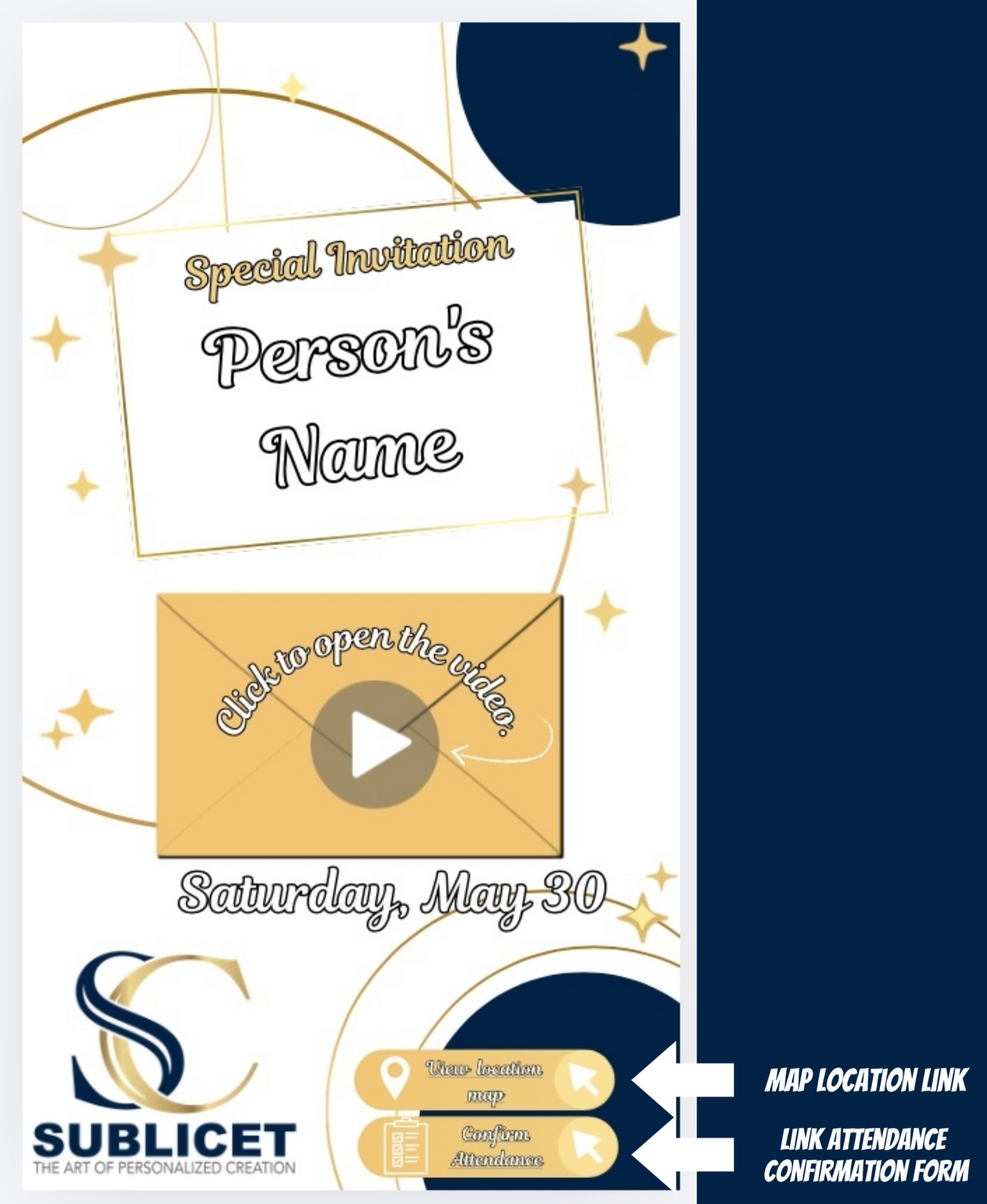 Interactive Digital Invitation