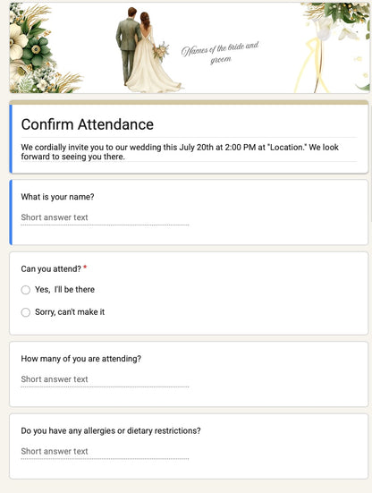 Premium Interactive Digital Invitation (PDF) – For Any Type of Event