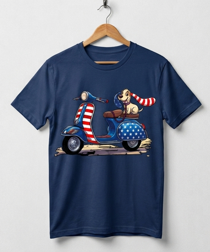 01 Custom T-Shirt – High-Definition DTF Print (July 4th)