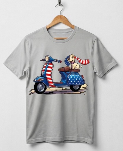 01 Custom T-Shirt – High-Definition DTF Print (July 4th)