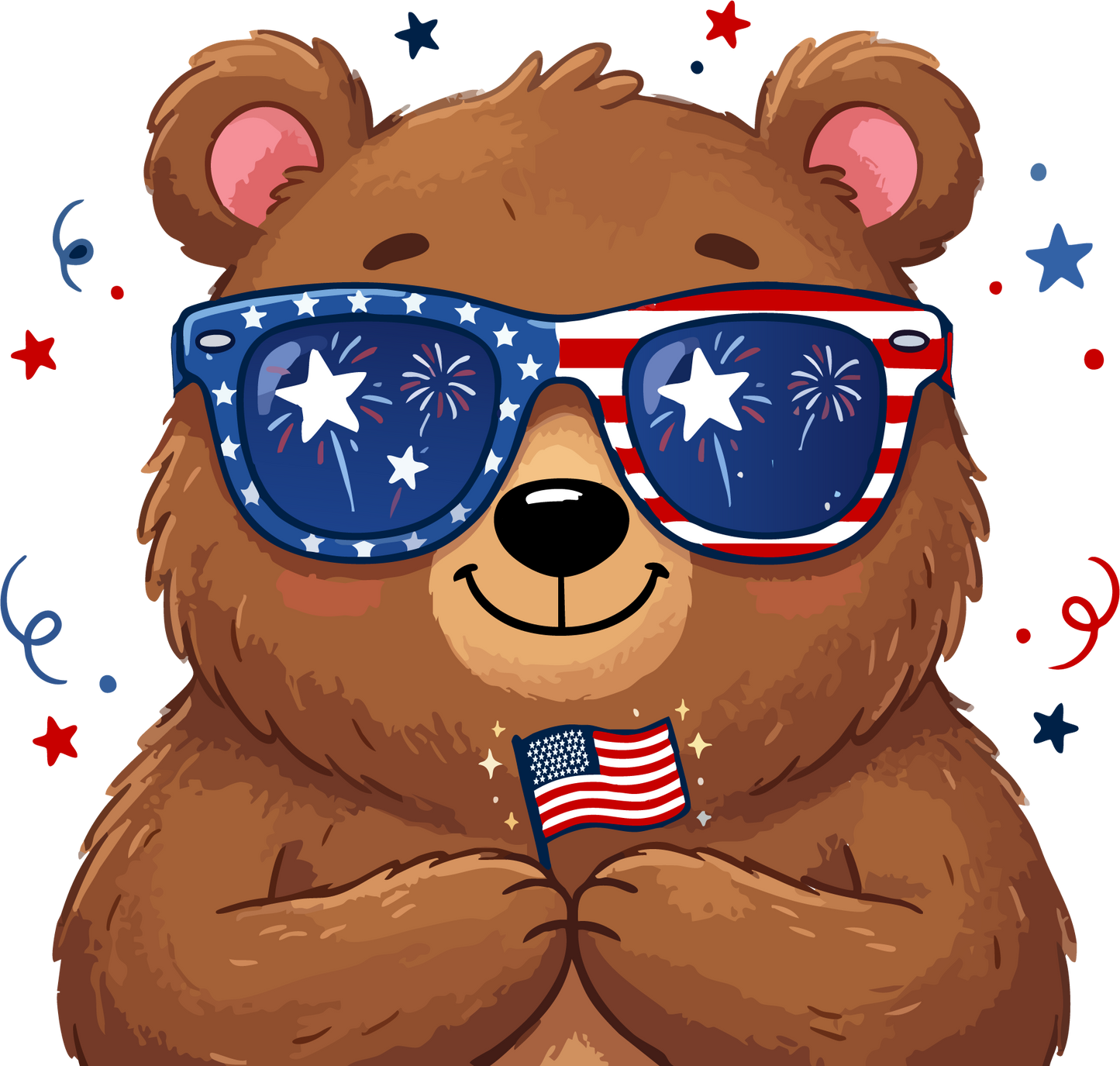 Custom T-Shirt – High-Definition DTF Print (July 4th)