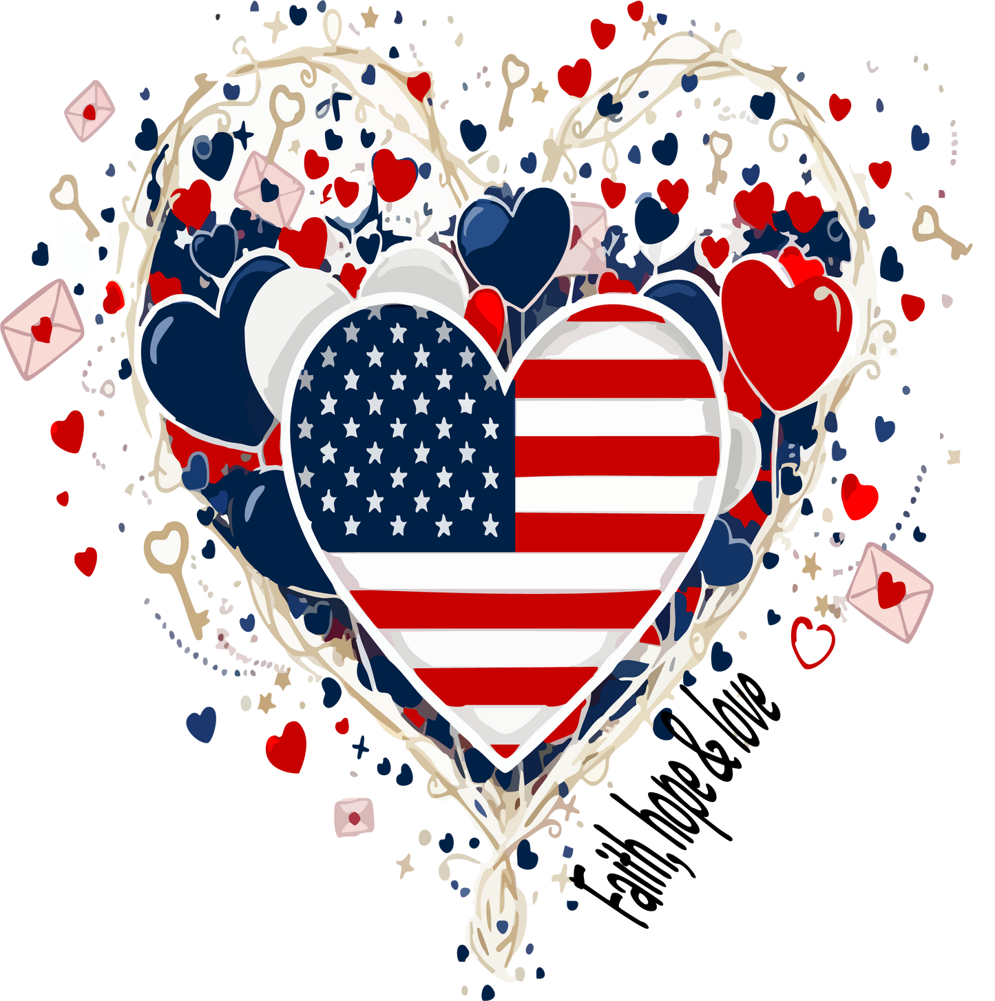 Custom T-Shirt – High-Definition DTF Print (July 4th)