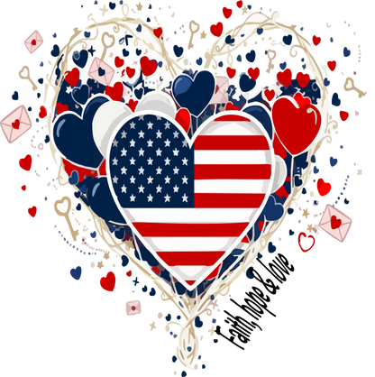 Custom T-Shirt – High-Definition DTF Print (July 4th)