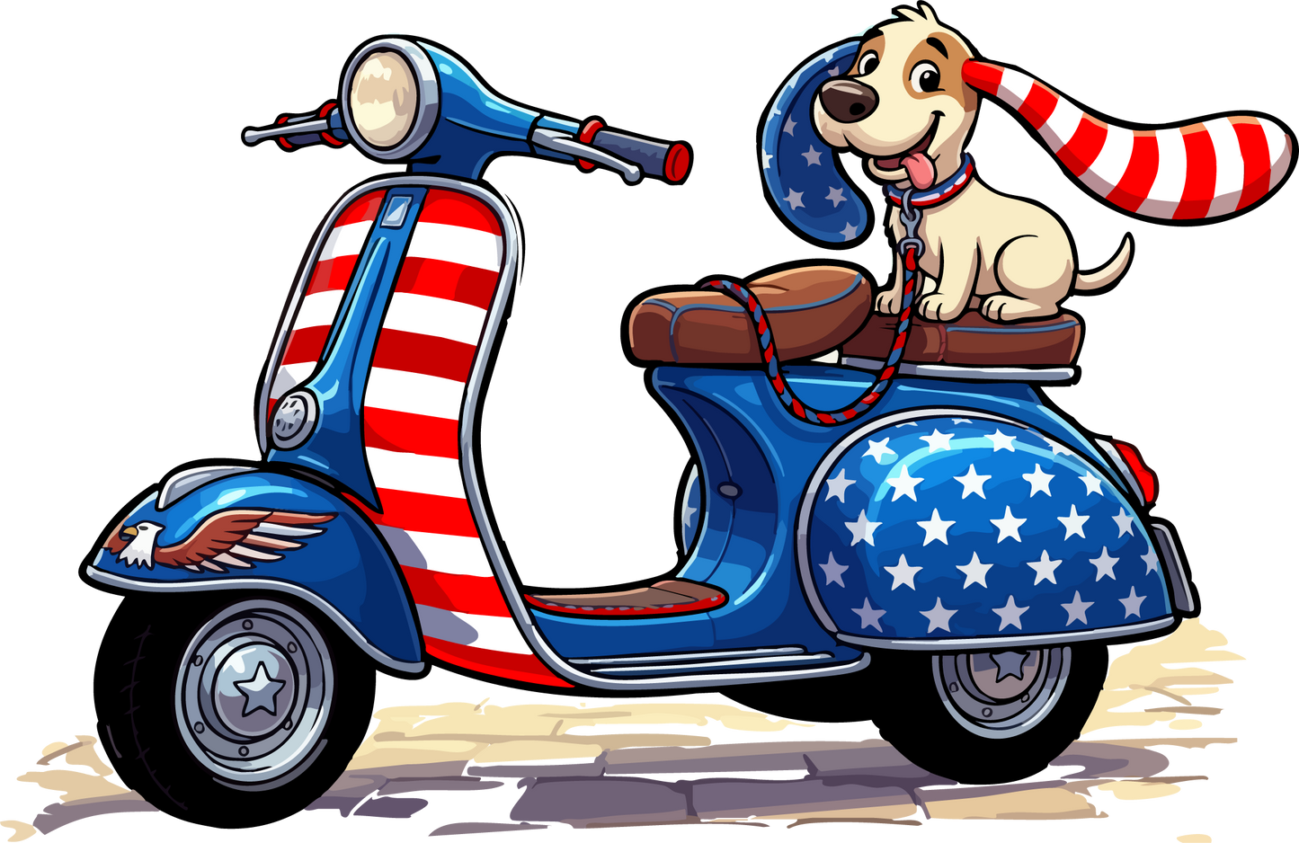 Custom T-Shirt – High-Definition DTF Print (July 4th)